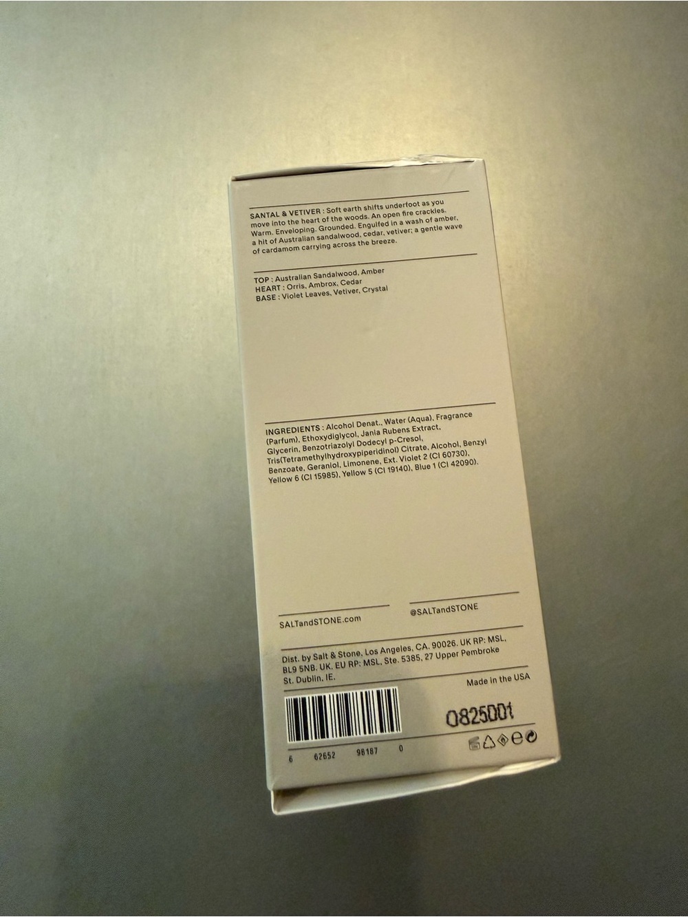 SALT & STONE Santal & Vetiver - Picture 4 of 5